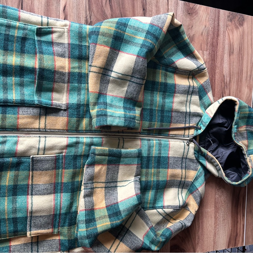 Toad and Company Plaid Hooded Jacket
